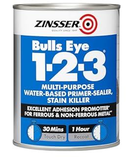 All-Purpose Primer Sealer & Stain Blocker 500ml – White – Interior & Exterior Paint Primer – Quick Dry, Ready Mixed, Adheres to All Surfaces – Covers Stains & Odours