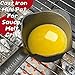 IPROUDER Cast Iron Sauce Pan and Basting Pot with BBQ Mop Brushes - Cast Iron Small Sauce Pots 2 Pcs for Grilling, Melting, Camping Cooking & Stoves - Mini Pot for Butter Melter