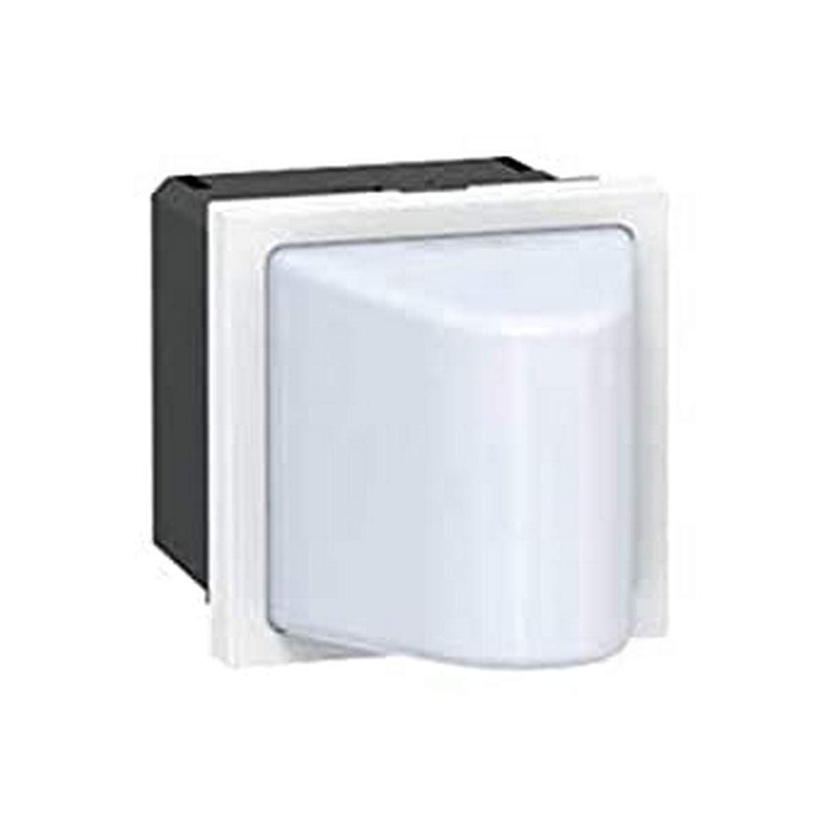 Legrand 078561 Mosaic Hublot, 2 Modules, 12V à 24V ou 12V à 24V, 0.6W, Blanc