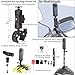 PellKing Accessories Kit for Insta360 X5,Included Carrying Case with Belt,135cm Selfie Stick Tripod,Aluminium Handlebar Clamp.2 Pcs Metal 1/4