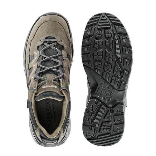 LOWA SIRKOS EVO GTX LO Sportschuhe Herren Wanderschuh Braun Freizeit, Schuhgröße:EUR 46 | UK 11