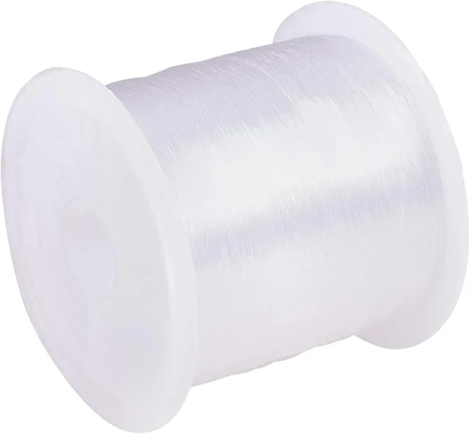 Bracelet String 4PCS 140 Yards 0.2mm Clear Fishing Line Invisible Nylon Thread Jewelry String Wire Crystal Beading Cords String for Bracelets
