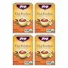 Yogi Tea Chai Rooibos Tea - 16 Tea Bags per Pack (4 Packs) - Spiced Organic Rooibos Tea - Provides Antioxidants - Caffeine-Free - Includes Cardamom, Cinnamon, Ginger & Clove