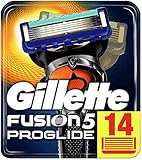 gillette fusion proglide klingen 12 stück vorteilspack Gillette Rasierklingen mit 5 Klingen mit Gleitbeschichtung – für eine kaum spürbare Rasur