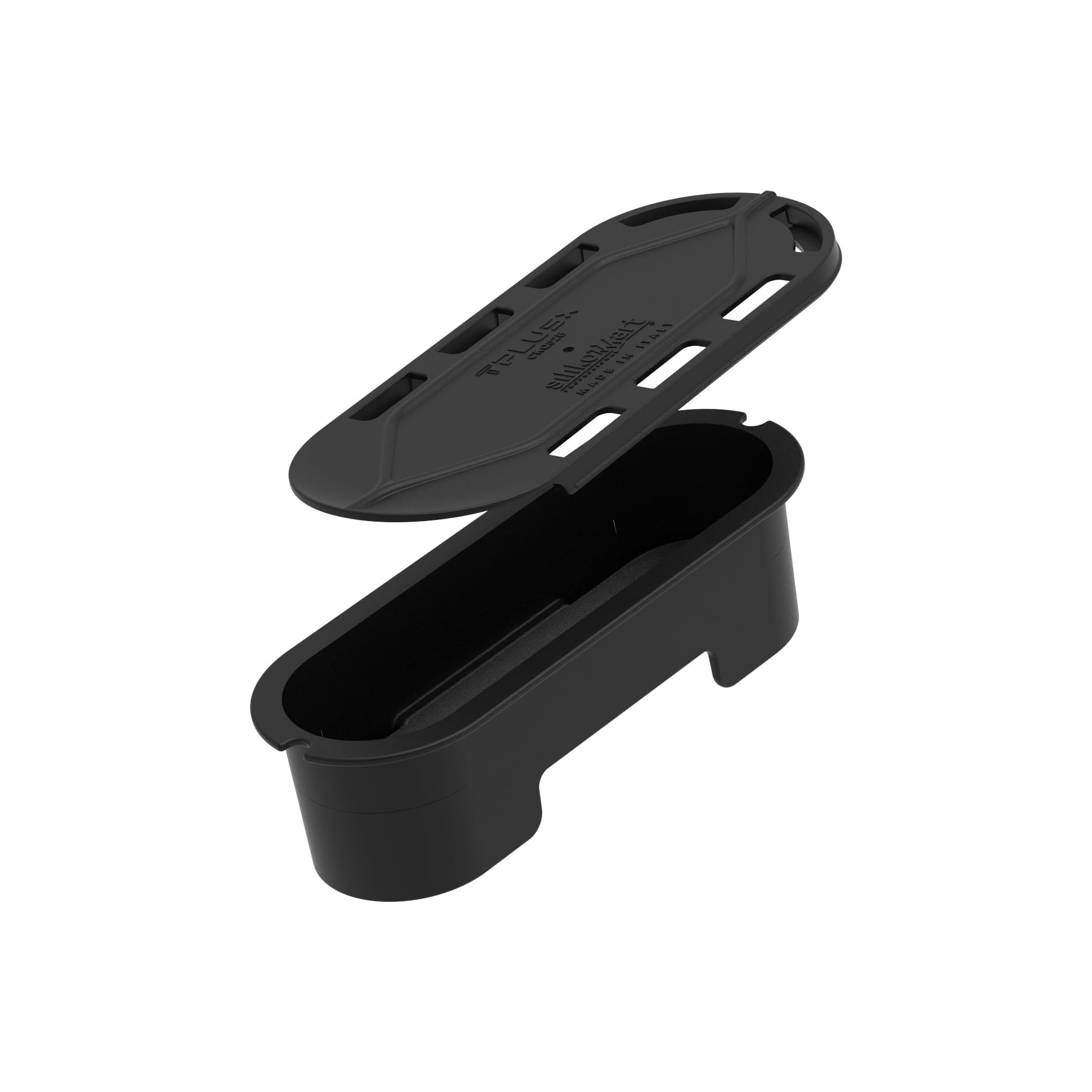 Silikomart Stampi in TplusX per Lievitati e Sfogliati a Forma di Eclair con Fori e Supporti 130x40 h 35 mm - 144 ml - Accessori Professionali Pasticceria - Stampini Monoporzione per Dolci Forno da 24