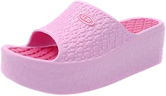 Women's Platform Sandals - Favourite Bathing Slippers Non-Slip Shower Bathing Shoes Platform Summer Beach Shoes Slides Indoor/Outdoor