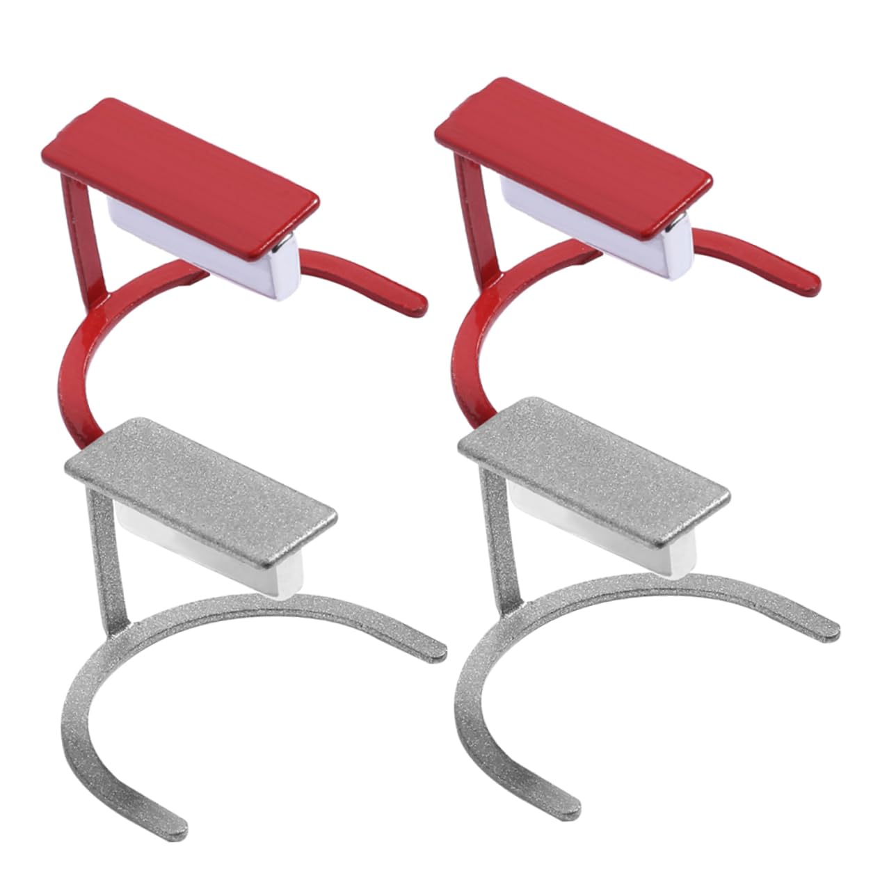 minkissy 4Pcs nail holder tool nail art kit nail hand cat eye nail tool nail art equipment Nail Tool Bracket arm rest pillow nail stands multitools nail art tool manicure magnet 3d decorate