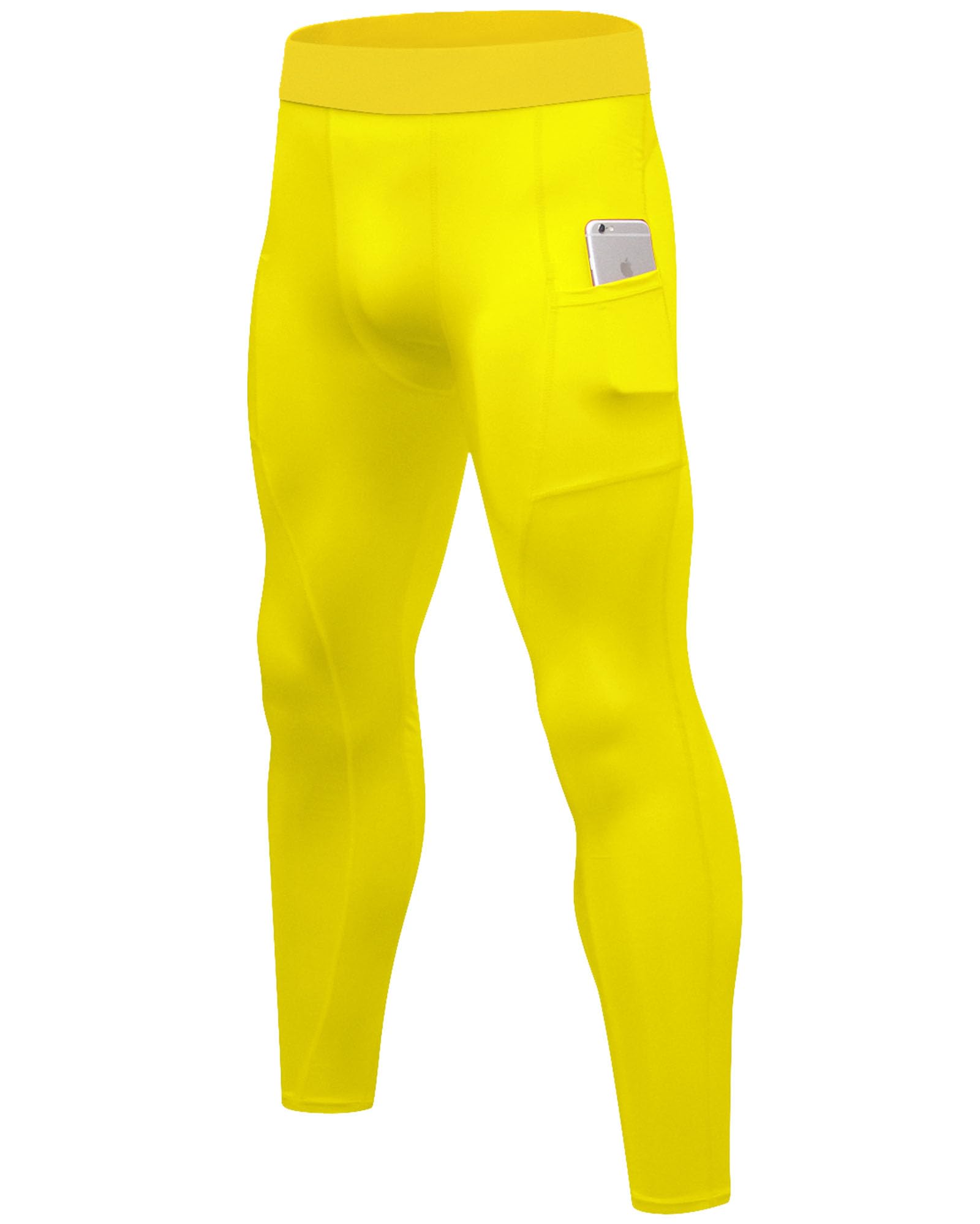 SPVISE Compression Pants Men Leggings for Sports Gym Cool Dry Athletic Tights Base Layer for Running Football Basketball Yoga