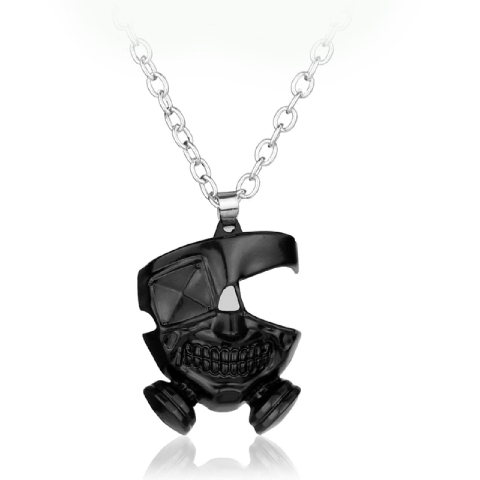 STANG Anime Tokyo Ghoul Necklace Mask Pendant Cosplay Necklace Men Leather Rope Necklace Necklace Fan Gift