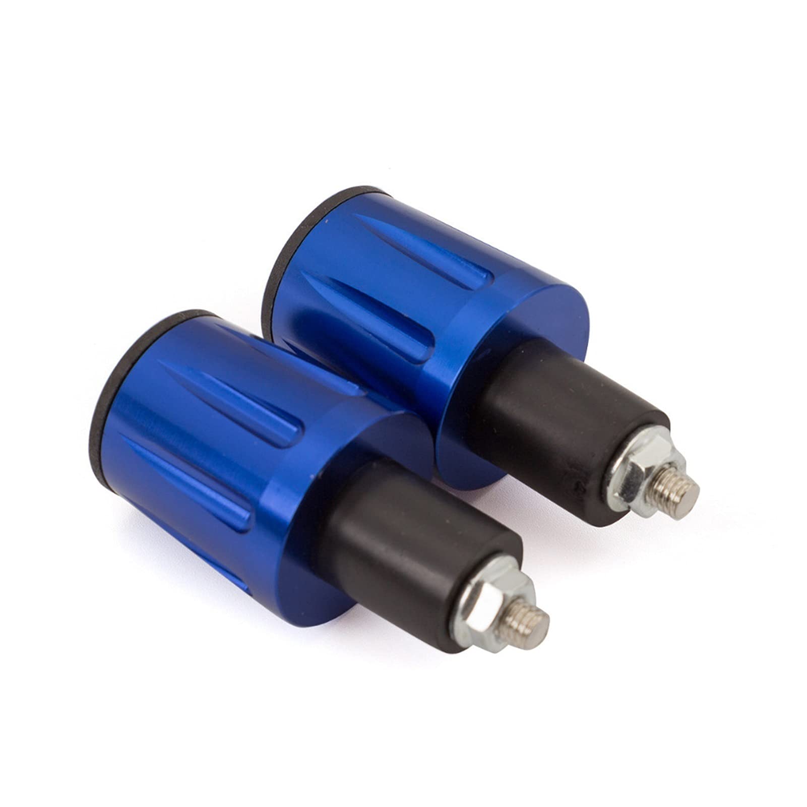 Poignées de guidon moto 22mm bleu pour Suzuki GSXR 600 750 1000
