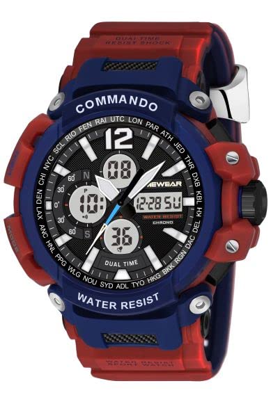 TIMEWEARCommando Series Digital Analog Multifunction Sports Watch for Men