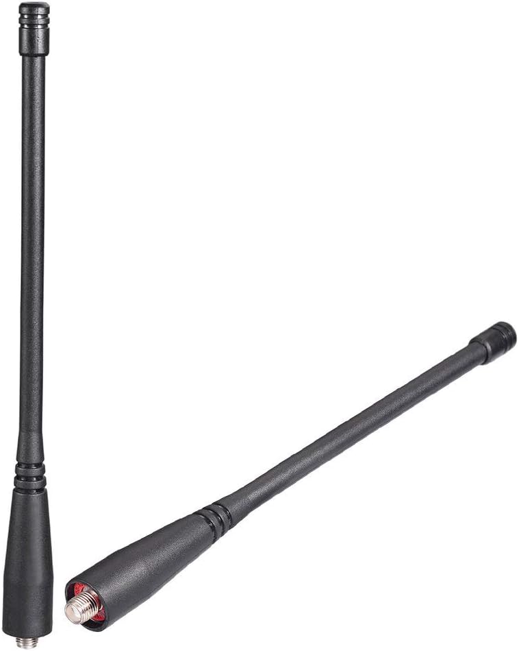 Bingfu Dual Band VHF UHF 136-174MHz 400-470MHz Ham Radio Antenna Handheld Two Way Radio Walkie Talkie SMA Female Soft Antenna 2-Pack for Wouxun Baofeng BF-F8HP UV-5R UV-82 BF-888S GT-3