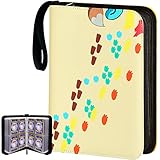 Trading Card Holder Binder,Trading Cards Collectors Album Carrying Case Holds Up to 400 Cards with...