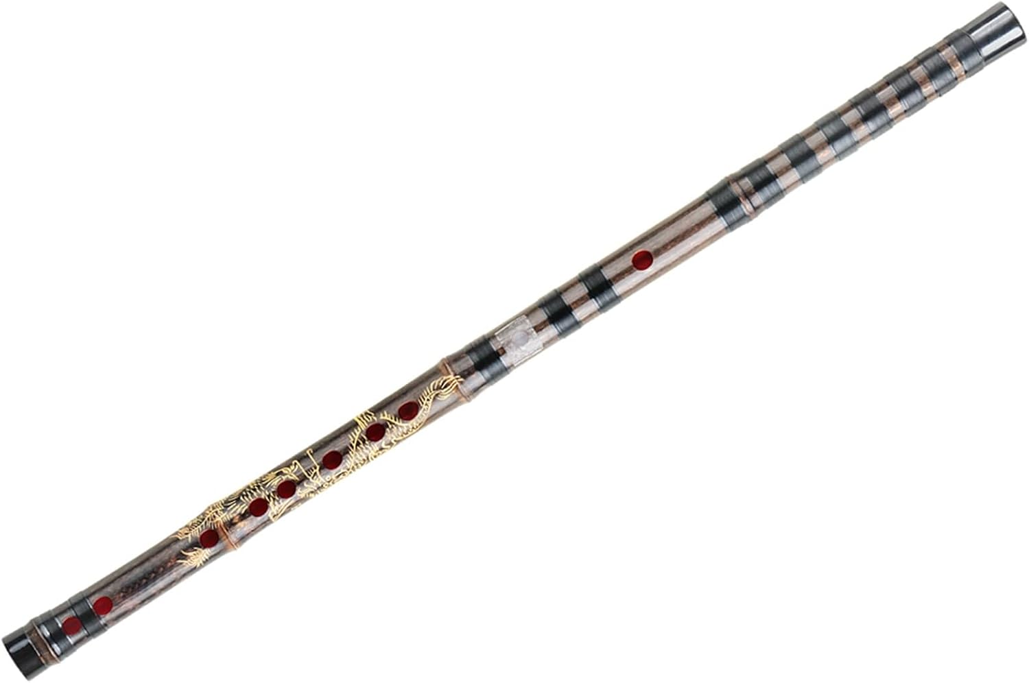 神楽笛（古典調篠笛、囃子笛）　 MRK- 83　石見地方　和楽器　竹笛 　総巻 神楽笛（古典調篠笛、囃子笛） MRK- 83 石見地方 和楽器 竹笛 総