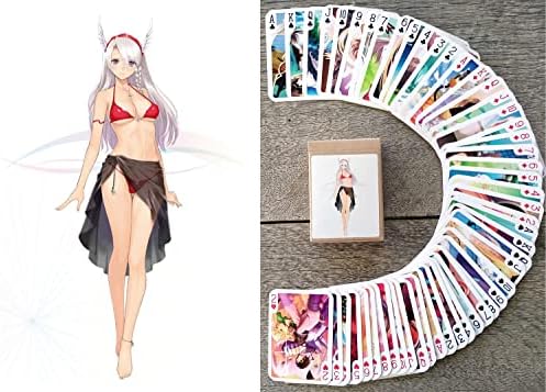 FLONZGIFT Anime Playing Cards # Poker Deck 54 Cards All Different # Shining Taka Tony Anime Manga Kawaii Girls Ecchi