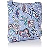 Vera Bradley Women's Cotton Hipster Crossbody Purse, Makani Paisley, One Size