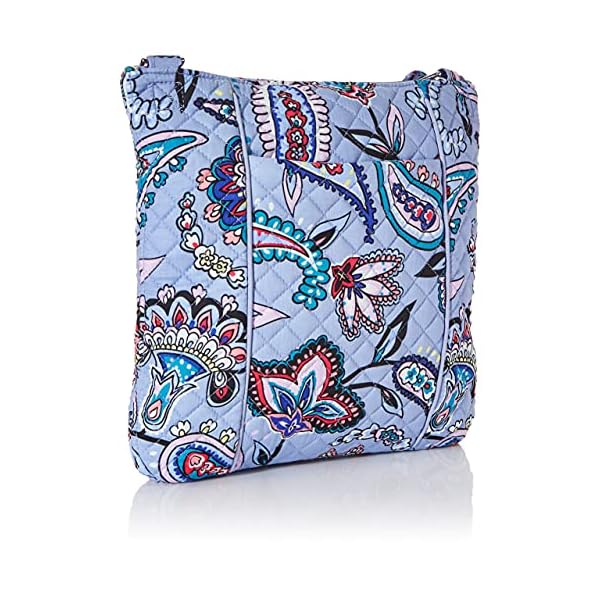 Vera Bradley Women's Cotton Hipster Crossbody Purse, Makani Paisley, One Size