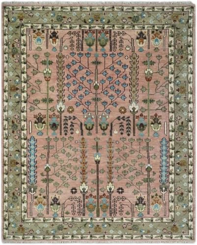 RIDA HANDLOOM Oushak Hand-Knotted