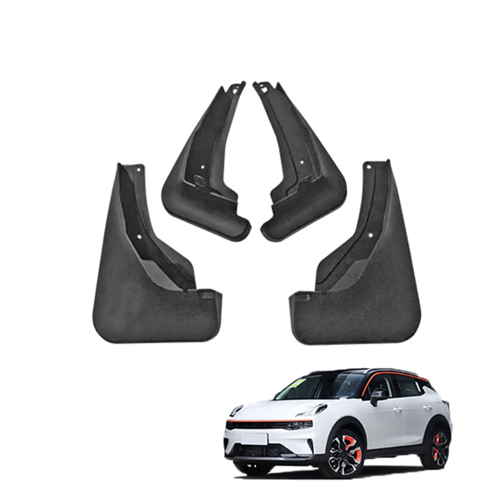 Amhvmu Normal 4Pcs Mud Flaps For Lynk & Co 06 2020