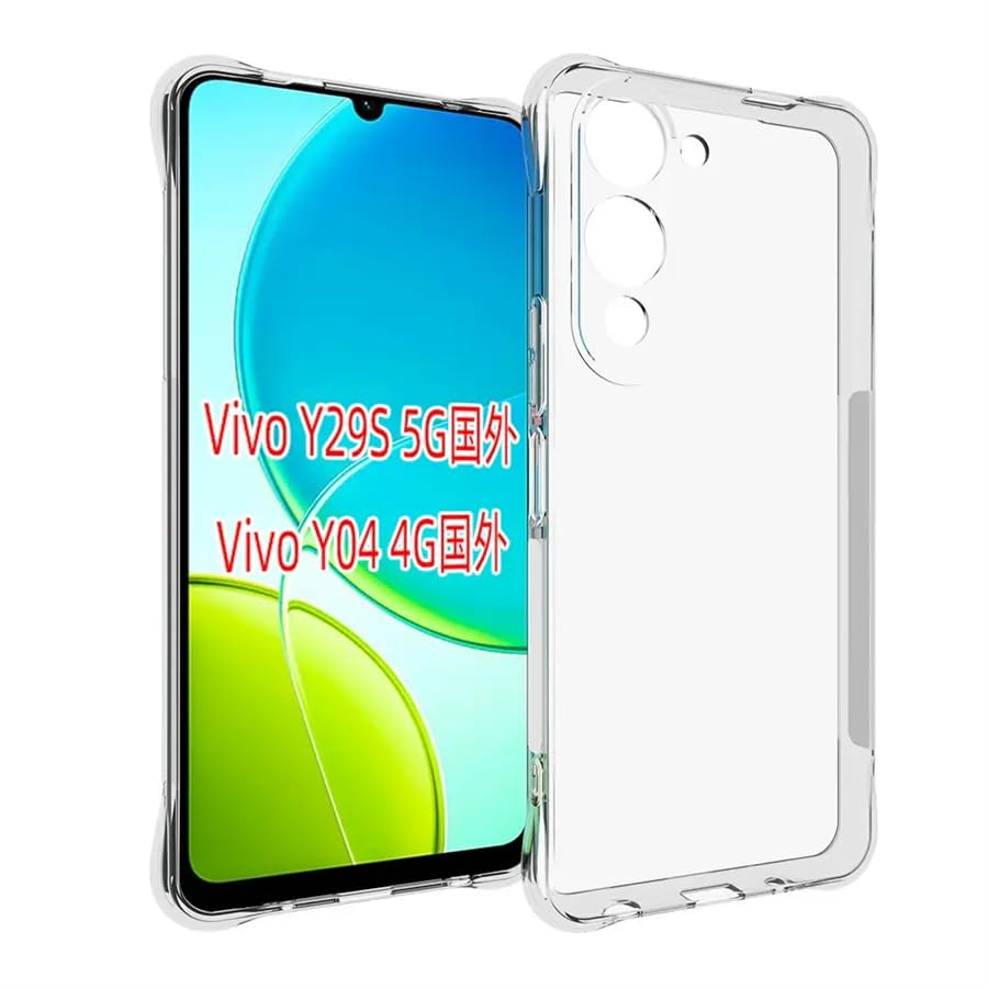 Image of Compatible for [ vivo Y19e ] Bumper Back Case Cover for [ vivo Y19e ] - Transparent