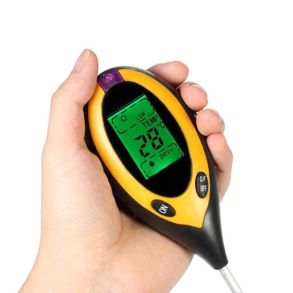 Buy Soil r 4 in 1 Soil Meter PH Value PH Moisture Meter Digital Soil