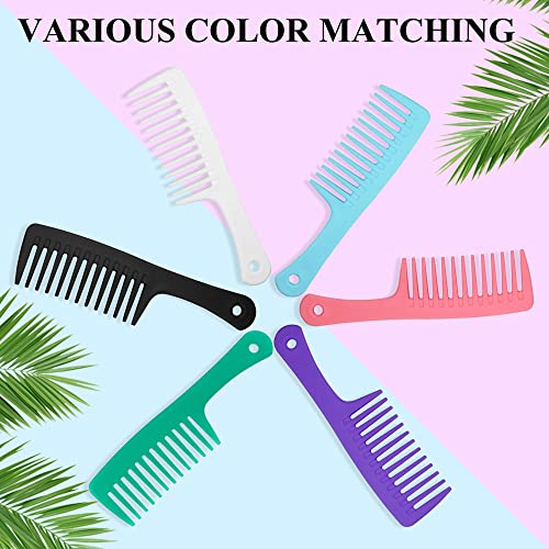 1St Choice Wide Tooth Comb Large Hair Detangling Comb, Durable Hair Brush Care Handgrip Comb For Best Styling And Professional Hair Care Comb, Cutting Hairdressing Comb For Curly,Wet,Long Hair, 2Pcs, Black #TOP6