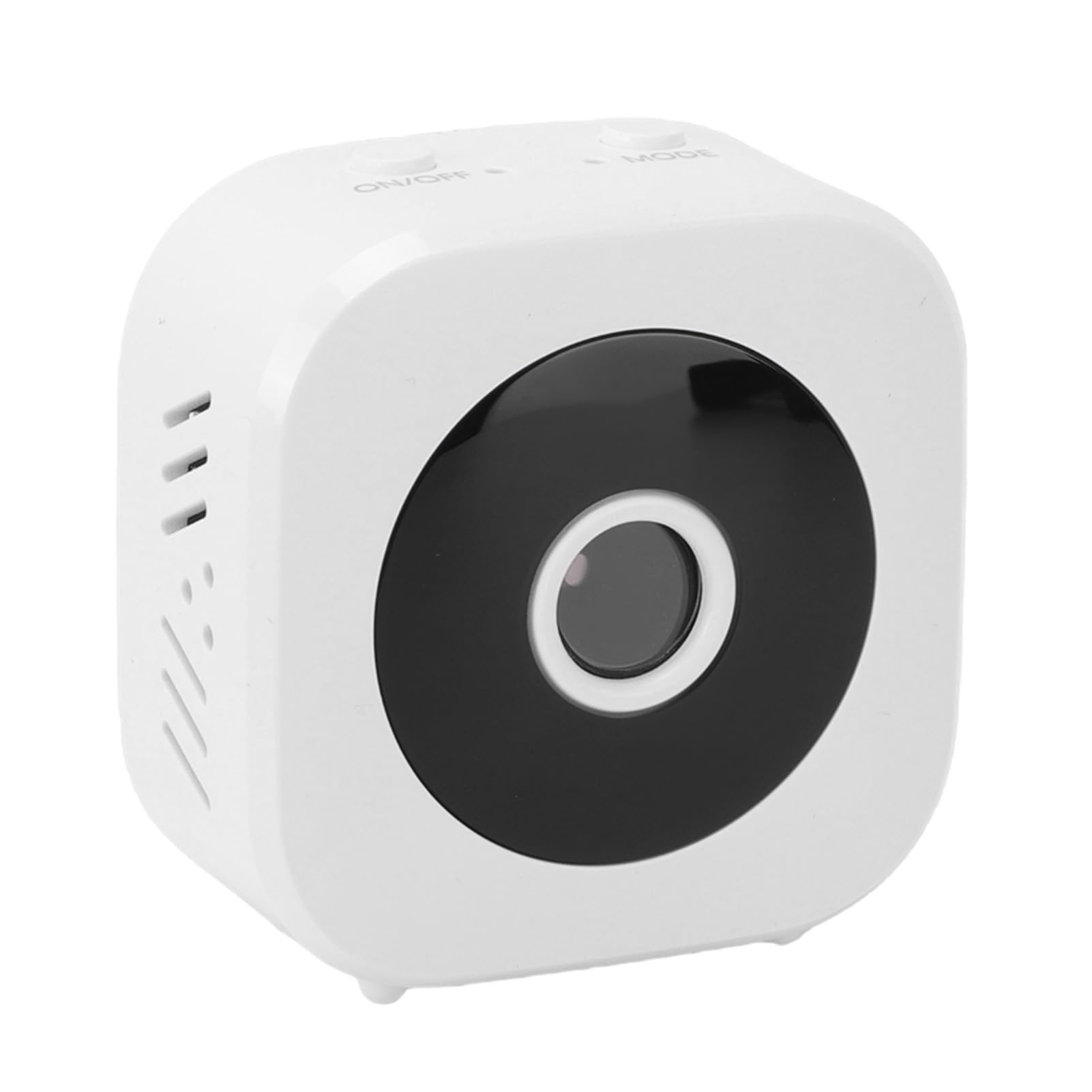 Yanmis 1080P Indoor Security Camera, Baby & Pet Monitor with 10m Night Vision, 2 Way Audio, Motion Detection, WiFi Camera, 24/7 Recording, Up to 128GB, Easy Setup Home Cam (White)