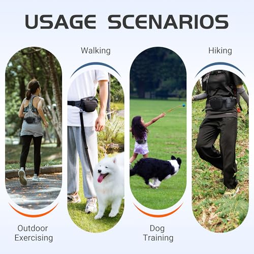 Kiorafoto Bolsa transversal para treinamento de cães