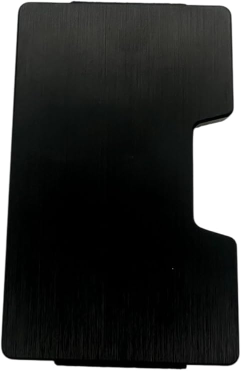 Valkyrie Akıllı Mekanizmalı Metal Kartlık RFID Korumalı Şık Dayanıklı 15-25 Kart Kapasiteli Cüzdan Kartlık Siyah