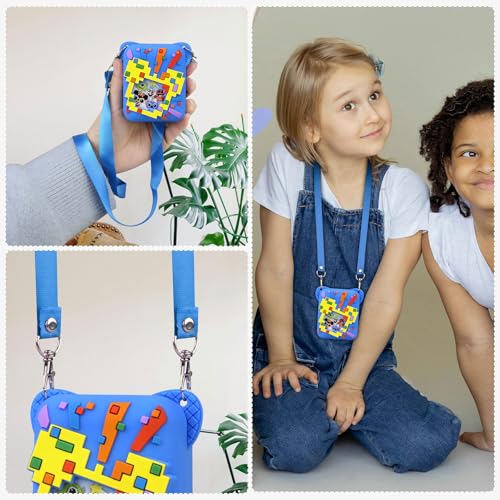 Boîtier Silicone Bitzee Disney Canboc Bleu - Coque Protection pour Compagnon Virtuel Interactif