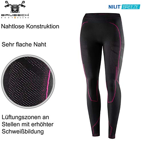 Motorradunterwäsche Damen Brubeck Funktionshose für Motorradfahrer