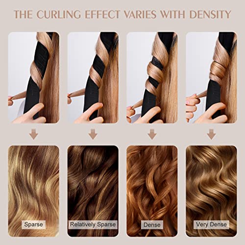 Colorfarm Heatless Hair Curler For Long Hair, Heatless Curling Rod Headband Satin Curling Set, No Heat Hair Wrap Curler Ribbon To Sleep In Overnight, Hair Roller With Scrunchies Hair Clips, Hairstyles Styling Tools #TOP5