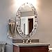 Headwest Windsor Oval Tile Wall Mirror, 21" x 31"