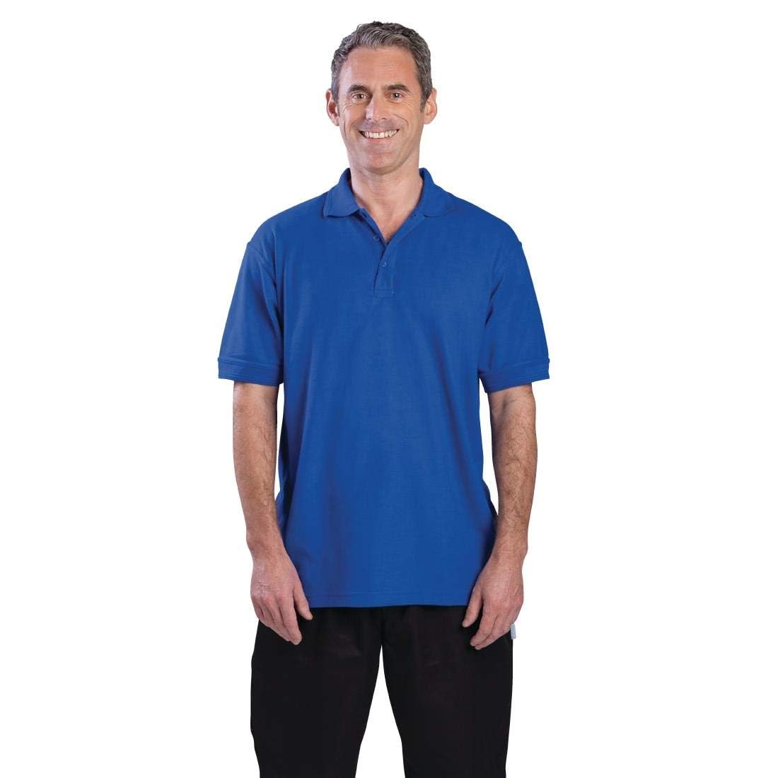 Portwest Naples Polo Shirt Royal Blue S