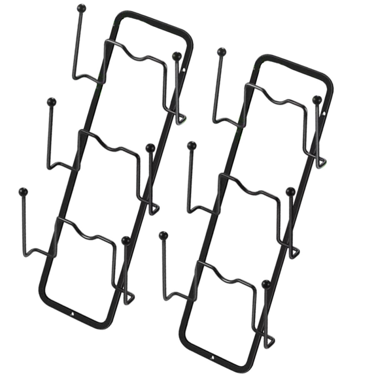jojofuny 2pièces Organisateur de Couvercles de Casseroles sans Perçage Support Mural Réutilisable et Résistant pour Rangement Ustensiles Cuisine Porte-couvercle Délicat et Pratique