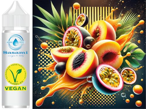 Concentrado de Sabor de melocotón y maracuyá - Vegano - Sasami - 10ml