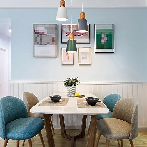 Iluminación colgante negra vintage ideal para isla de cocina y cafetería 5