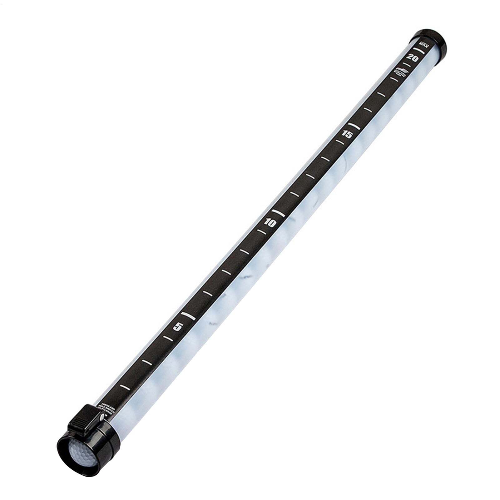 Clear Golf Gear Clicka Golfball-Sammelröhre Für 21 Bälle, Golf Ball Retriever Zum Halten Mit Skala, Golfball Sammelröhre Clicka Tube, Professionelle Schaftabzieher Golfball Picker Tube