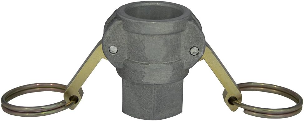 Dicsa ALD012 Camlock Type D, Aluminium, Female-Female BSP, 1/2" x DN 12