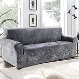 【Pflegeleicht】: Maschinenwaschbar und fadeless, Anti-Faltenbildung, Kein geruch und nicht-Giftig. Die solide sofaabdeckung kann immer wieder verwendet werden.