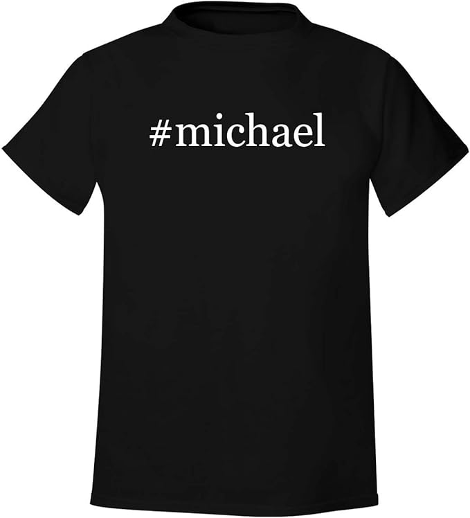 michael Men's Hashtag Soft & Comfortable TShirt