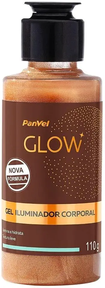 Gel Iluminador Para O Corpo Panvel Glow 110g