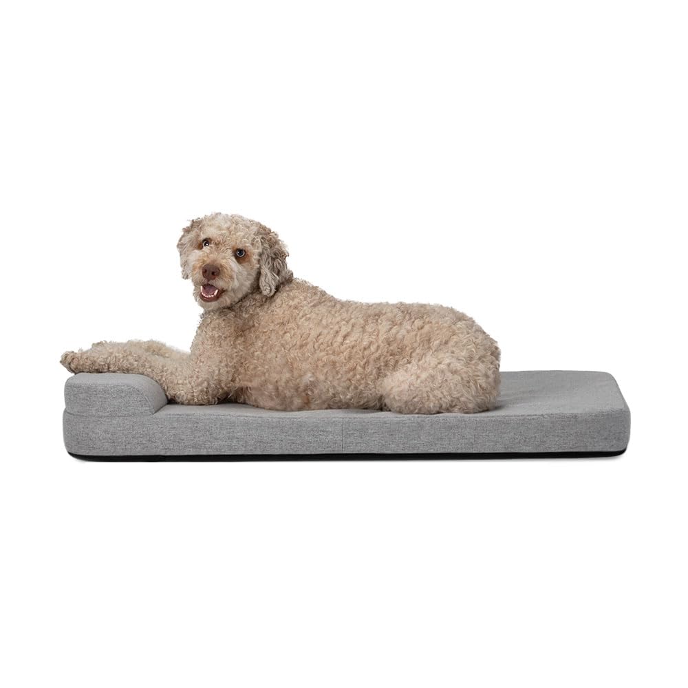 Diggs Bolstr Orthopedic Dog Bed with Headrest - Dog Crate Bed for Evolv Crate & Other Standard Pet Kennels - Durable & Comfortable - (Intermediate)