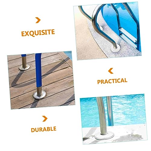 Cubiertas decorativas para escalera de piscina YARNOW acero inoxidable miniatura 5