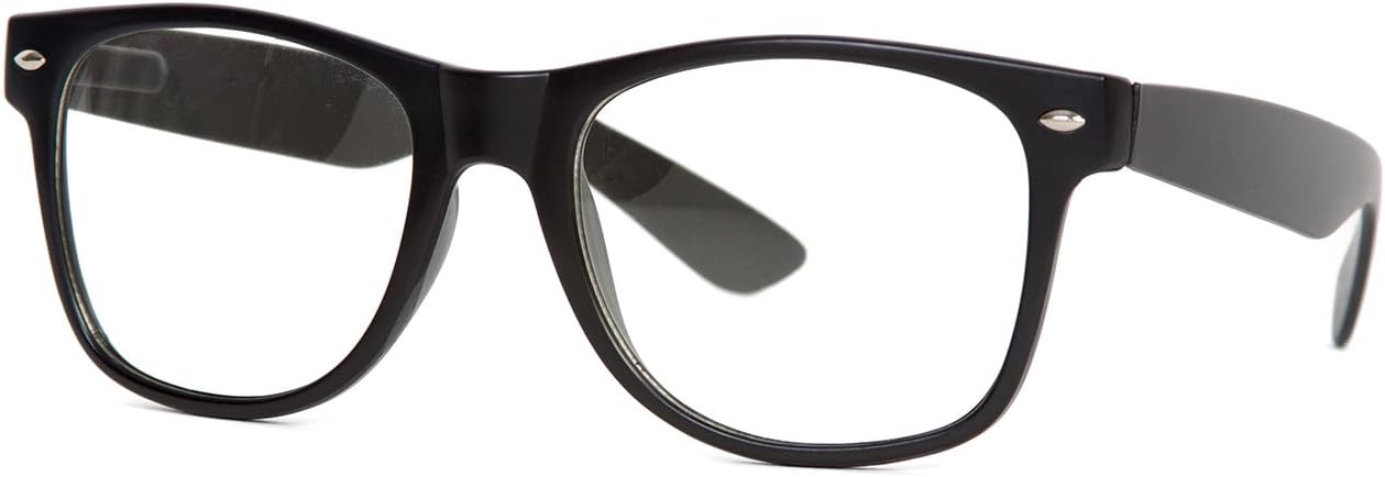 Oversized Sunglasses Super Lens Thick Rim Frame