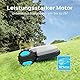 YARDCARE E400 Mähroboter mit App Steuerung, Max. bis zu 400m², 20-60mm Schnitthöhe,Rasenroboter, RegenSensor, Rasenmäher Roboter mit 18cm Schnittbreite, Weniger als 60 dB