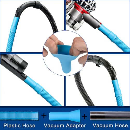 Universal Dryer Vent Cleaner Kit with Vacuum Hose - 4-Piece Lint Brush & Attachment Set for Clothes Dryer, Shop Vac Accessories, Lint Trap Cleaner & Home Maintenance Tools - Image 2