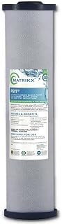 IPW Industries Inc - KX 06-450-20-MATRIX - 20" x 4.5" Pb1-0.5 Micron - Chlorine/Chloramine, VOC Filter
