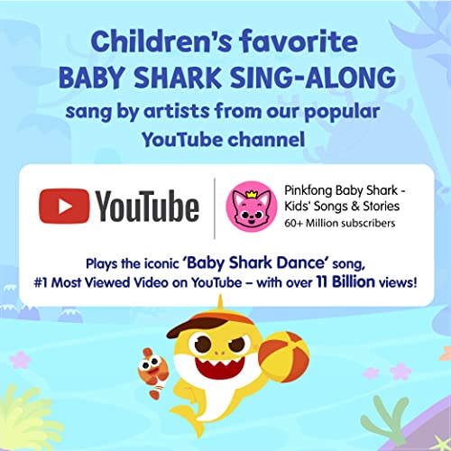 Baby Shark My First Friend 3 Button Sound Book With Handle, Children's Sound Books, Interactive Learning Books For Toddlers, Learning & Education Toys, Baby Shark Gifts For Babies #TOP3