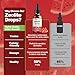 Zeolite Detox Drops 5-in-1 High Absorption Formula with Vitamin C, B12, D3 and Choline – Supports Heavy Metal Detox & Pure Body Cleanse – Immune & Cellular Support, Strawberry Watermelon Flavor, 60ml